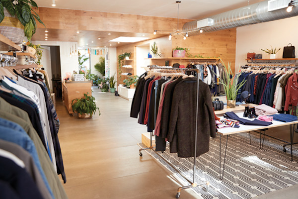 Axis_boutique clothing shop interior