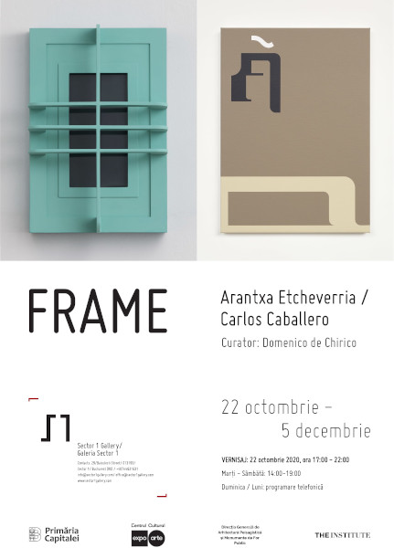 Expoziția Frame, a artiștilor Arantxa Etcheverria și Carlos Caballero, la Galeria Sector 1