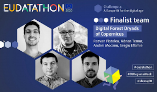 Au fost anunţaţi câștigătorii EU Datathon 2020: printre câștigători – proiectul românesc Digital Dryads