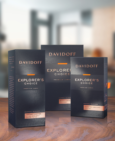 Descoperă Explorer’s Choice, noua compoziție unică de cafea creată de experții Davidoff