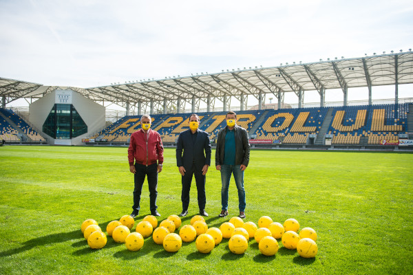 Parteneriat Alexandrion FC Petrolul Ploiesti , Costel Lazar ,Valentin Popescu , Viorel Moldovan