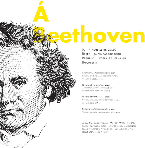 Ultimul concert online al Festivalului SoNoRo XV „Pasărea Măiastră” – un elogiu “Á Beethoven”