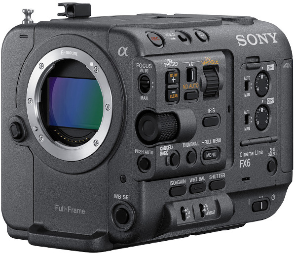 Sony își extinde gama Cinema Line și lansează camera profesională full-frame FX6