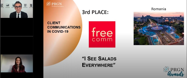 I see salads everywhere - Bronze - Client communications in covid-19