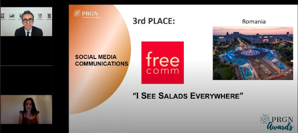 I see salads everywhere - Bronze - Social Media Communications