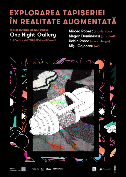 Proiectul One Night Gallery, Tapiserie în realitate augmentată, la Cărturești Carusel