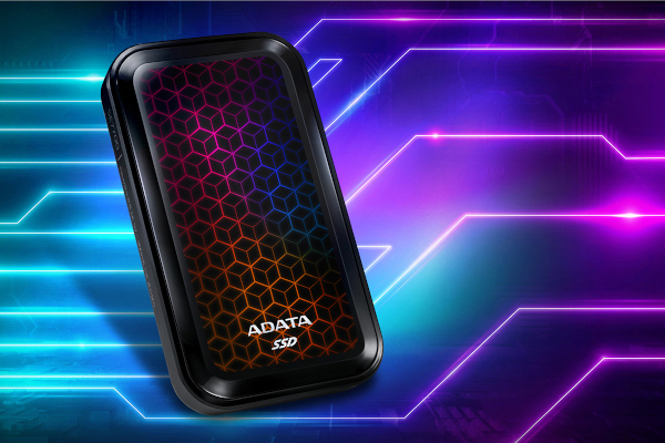 ADATA lansează SSD-ul extern SE770G cu iluminare RGB