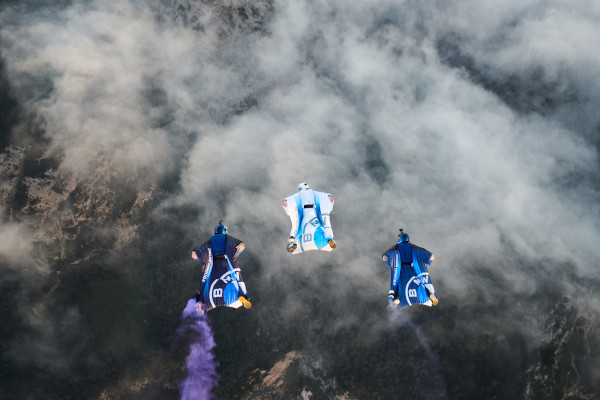 Electrified Wingsuit by BMW i