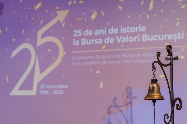25 de ani de istorie la Bursa de Valori București