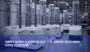 Comisia Europeana roboți pentru dezinfectare