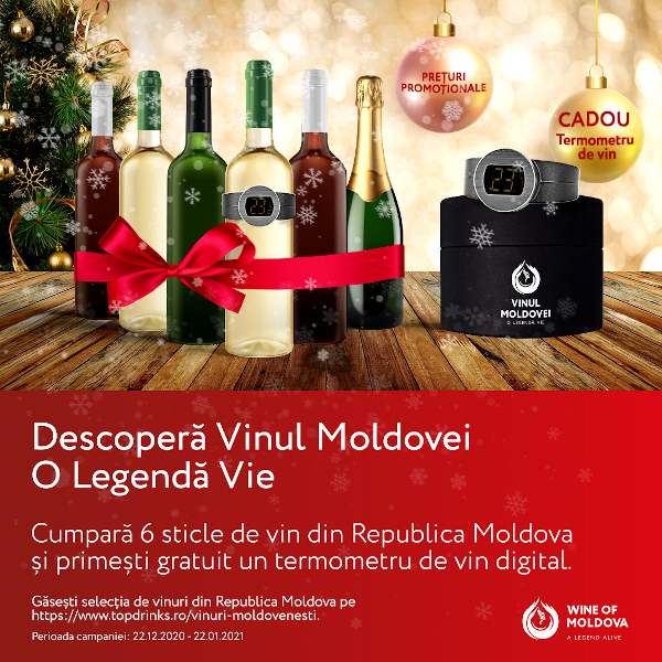 Wine of Moldova, în parteneriat cu TopDrinks.ro, lansează cea mai vastă selecție online de vinuri din Republica Moldova