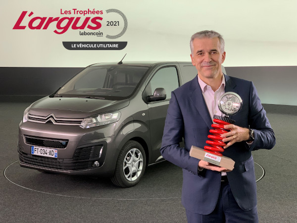 Citroën ë-Jumpy a câștigat premiul L’Argus “Van of the Year 2021”
