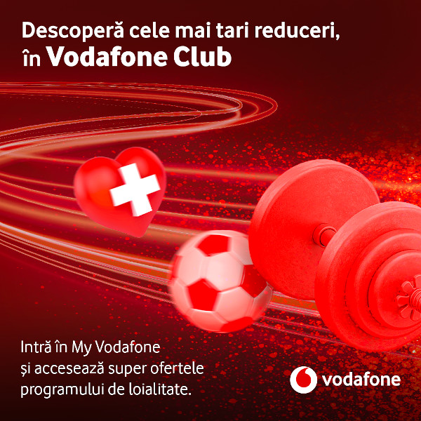 Vodafone România lansează VODAFONE CLUB, noul program de loialitate pentru clienți