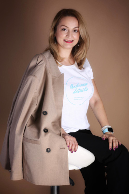 Andreea Popescu, Consultant de Stil şi Owner al agenţiei Andreea Details