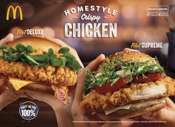 McDonald’s Homestyle Crispy Chicken