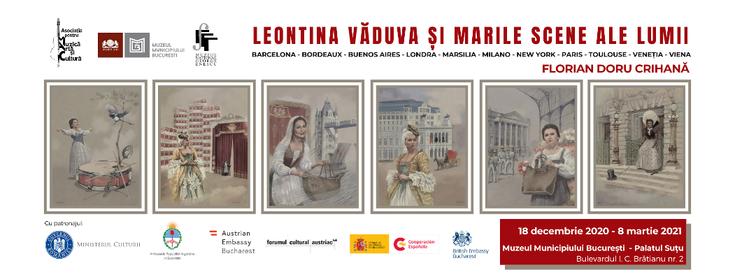 prelungirea perioadei de vizitare a expoziției Leontina Văduva și marile scene ale lumii