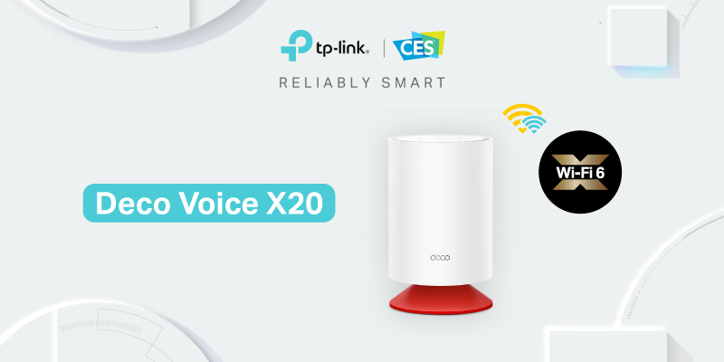 TP-Link Deco Voice X20 CES 2021
