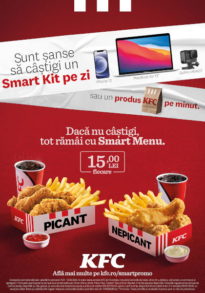 Campanie KFC Smart Menu