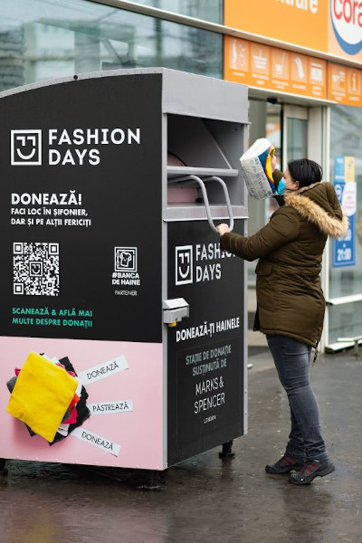 Donează-ți hainele, e de bun simț. Fashion Days încurajează donațiile și în 2021 prin campania #donationdays