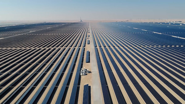 Mohammed Bin Rashid Al Maktoum Solar Park. Foto. Dubai Electricity and Water Authority