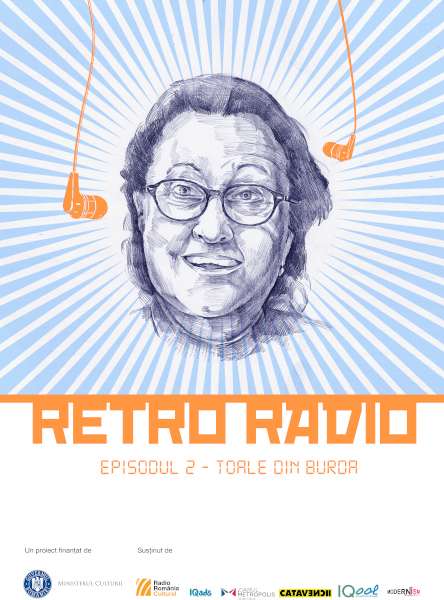 Retro Radio Podcast_ilustratie Catalin Rulea