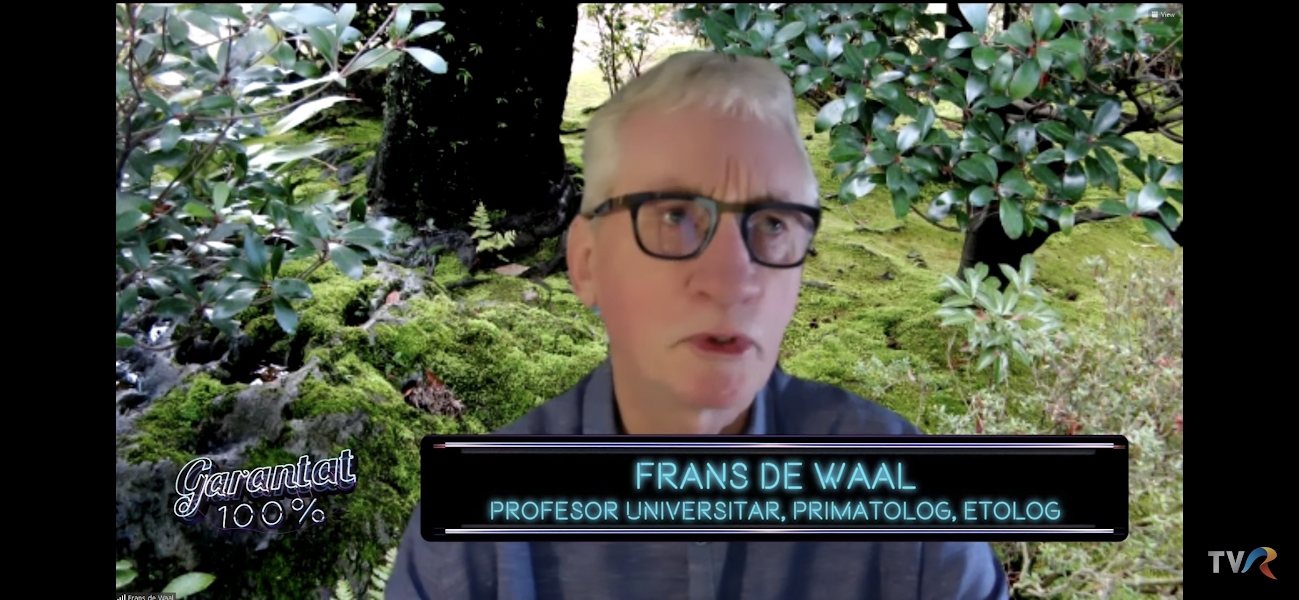 Frans de Waal la Garantat 100%