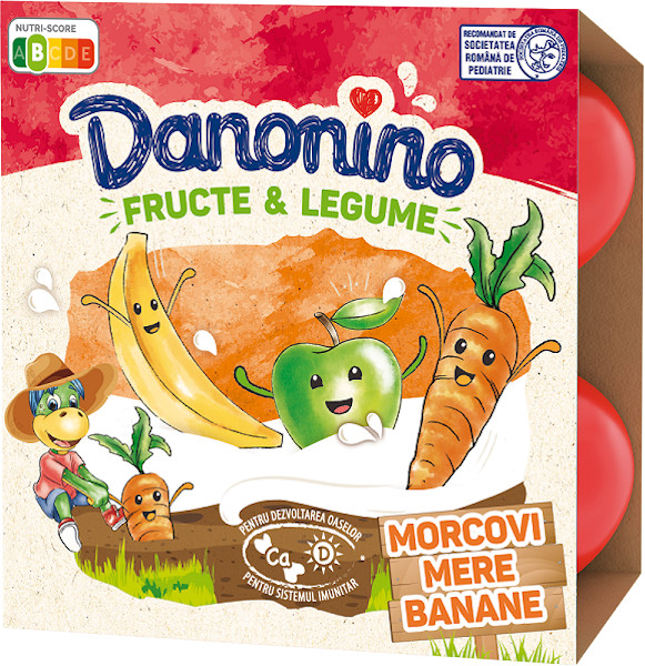 Danone introduce sistemul de etichetare Nutri-Score pe produsele sale de pe piața din România