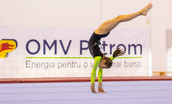 OMV Petrom susține cu 200.000 de euro proiectul „Țară, țară, vrem campioane!” pentru performanță în gimnastica românească