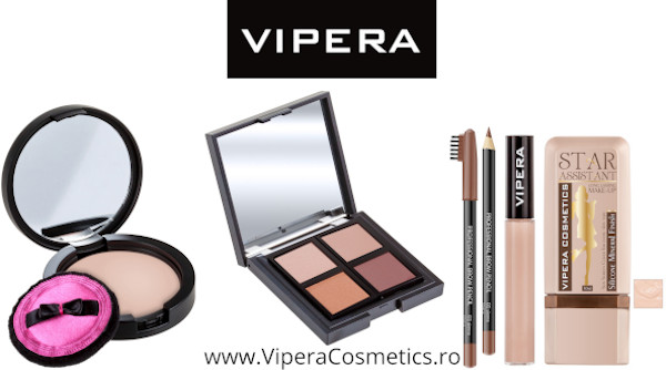 S-a lansat www.ViperaCosmetics.ro, magazin online exclusiv marca VIPERA, cu produse de make-up şi de îngrijire