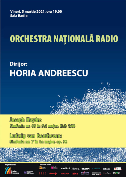 Horia Andreescu dirijează Haydn și Beethoven la Sala Radio