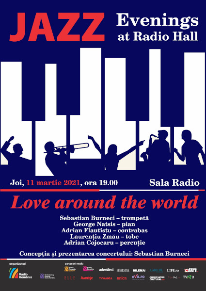 Love Around the World: concert de jazz, LIVE de la Sala Radio