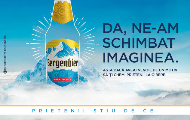 2021 aduce o nouă imagine pentru Bergenbier. Prietenii știu de ce