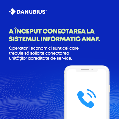 Danubius Exim: Procesul de conectare a caselor de marcat din România la sistemul informatic ANAF începe astăzi, 31 martie 2021 