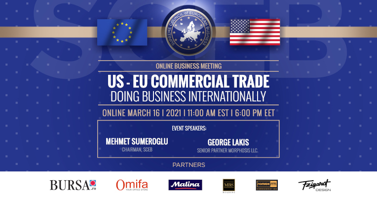 Supreme Council of European Business reglementările comerciale internaționale din SUA vs. Uniunea Europeană.