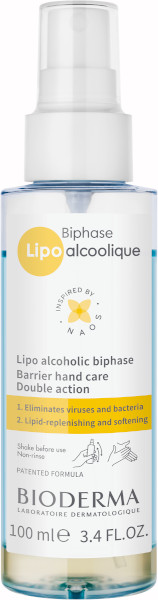 Biphase lipoalcoolique F100ml