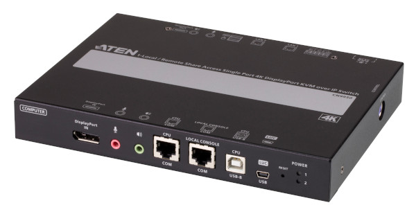 ATEN lansează un nou switch KVM over IP cu conectivitate DisplayPort 4K