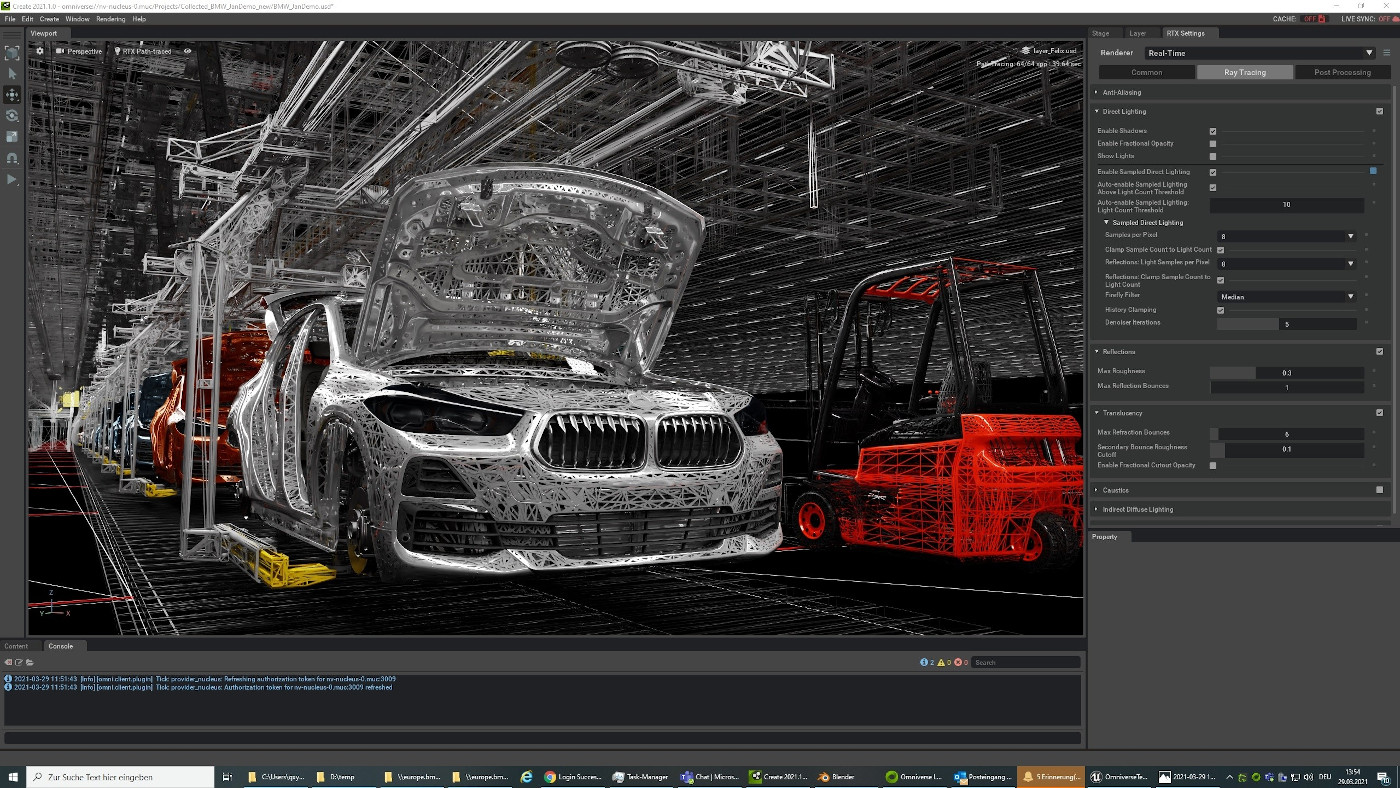 With NVIDIAs Omniverse platform, the BMW Group is revolutionizing the design of highly complex manufacturing systems