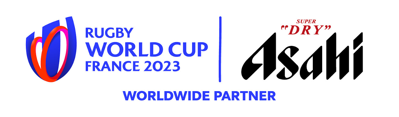 Asahi Super Dry Berea Oficială a Cupei Mondiale de Rugby din Franța 2023