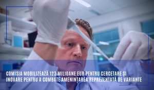 Comisia 123 milioane EUR pentru cercetare și inovare