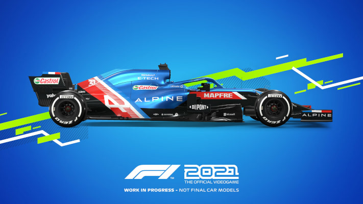 F1® 2021 Alpine Hybrid