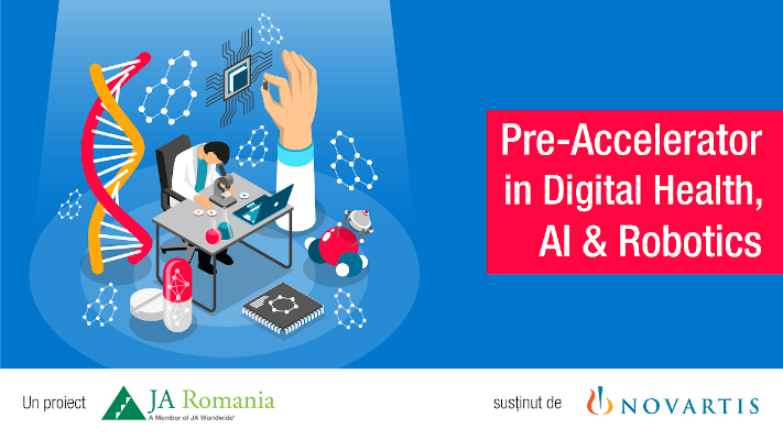 Pre-Accelerator in Digital Health, AI & Robotics, un nou proiect pentru promovarea cercetării și antreprenoriatului în mediul universitar