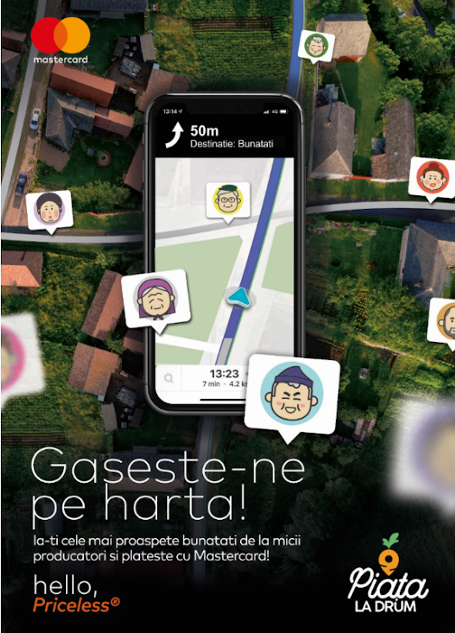 Mastercard lansează „Piața la drum”, primul proiect din Romania care îi aduce pe micii comercianți de la marginea drumului în economia digitală