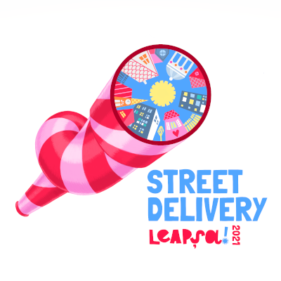 Street Delivery 2021 :: Leapșa! - logo Alina Marinescu