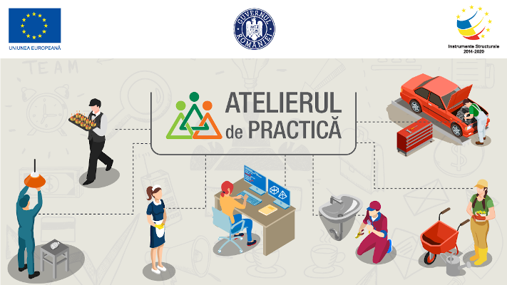 Atelierul de Practică – un nou proiect educațional Junior Achievement România, finanțat prin fonduri europene (POCU)