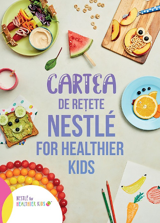 Nestlé lansează prima carte de rețete echilibrate nutrițional realizate de părinți în cadrul Inițiativei Nestlé for Healthier Kids