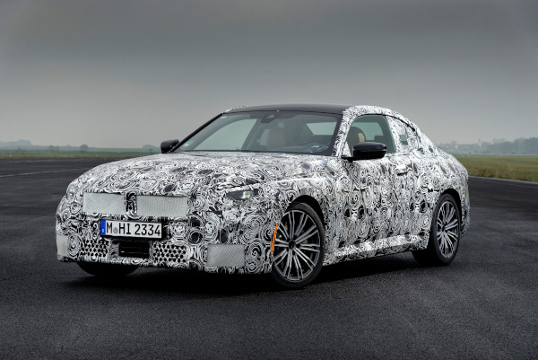 The all-new BMW 2 Series Coupé -prototype testing