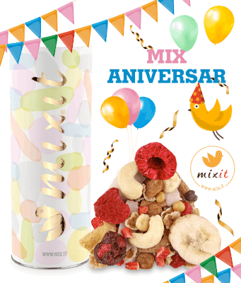 Mix aniversar de la Mixit.ro: O explozie de fructe, ciocolată și caramel