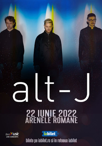Concert alt-J la Bucuresti in 2022