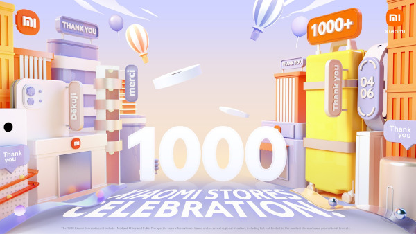 Xiaomi sărbătorește alături de fanii Mi din întreaga lume evenimentul “1000 de magazine Xiaomi”