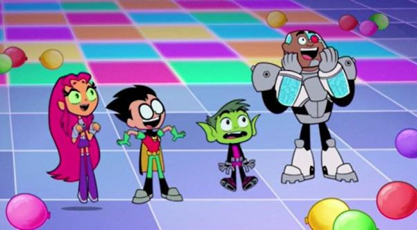 La dans cu Tinerii Titani! – petrecere de vară la Cartoon Network